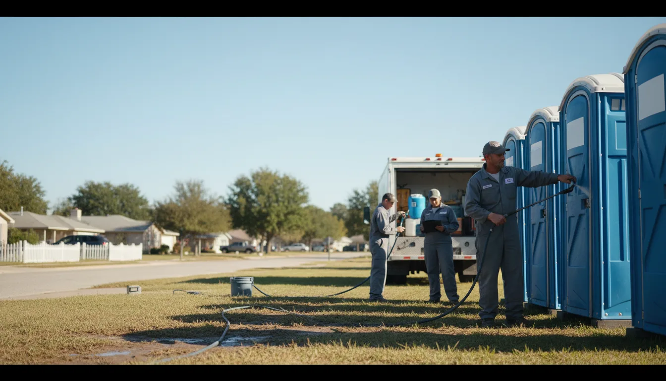 Long-Term Portable Toilet Rental in Pattonville, TX near me
